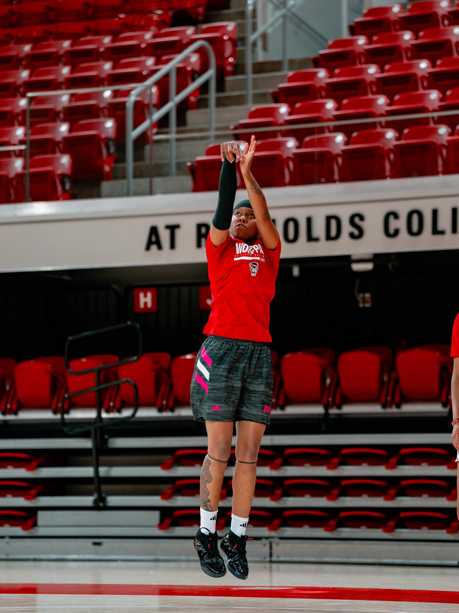 First Glimpse: Desiree Wooten in NC State Gear