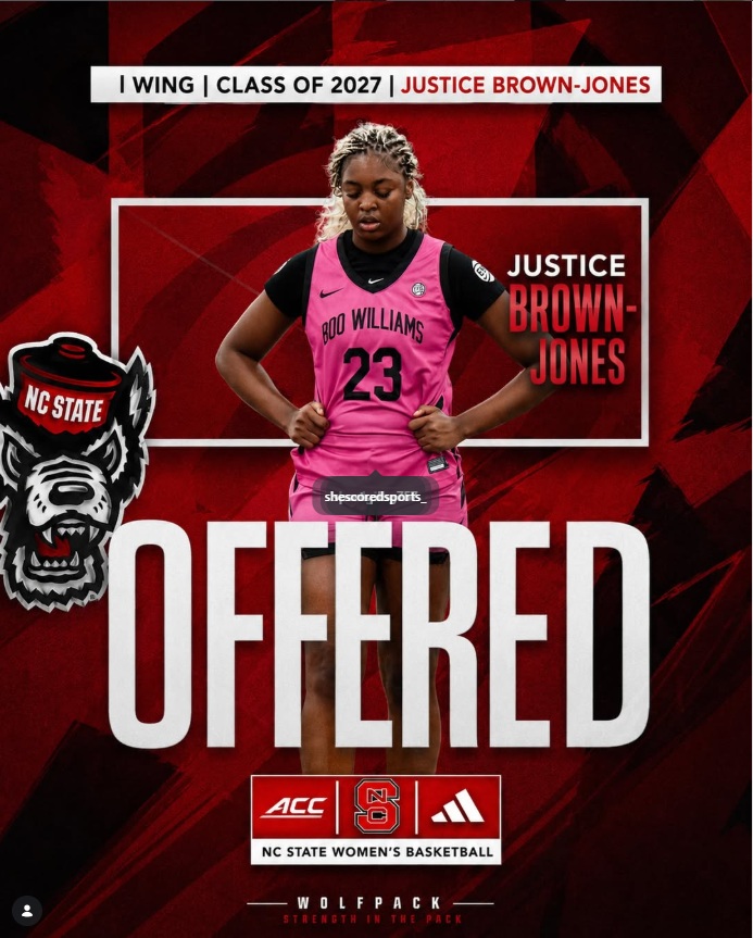 NC State Target: Justice Brown-Jones 2027 Scouting Report