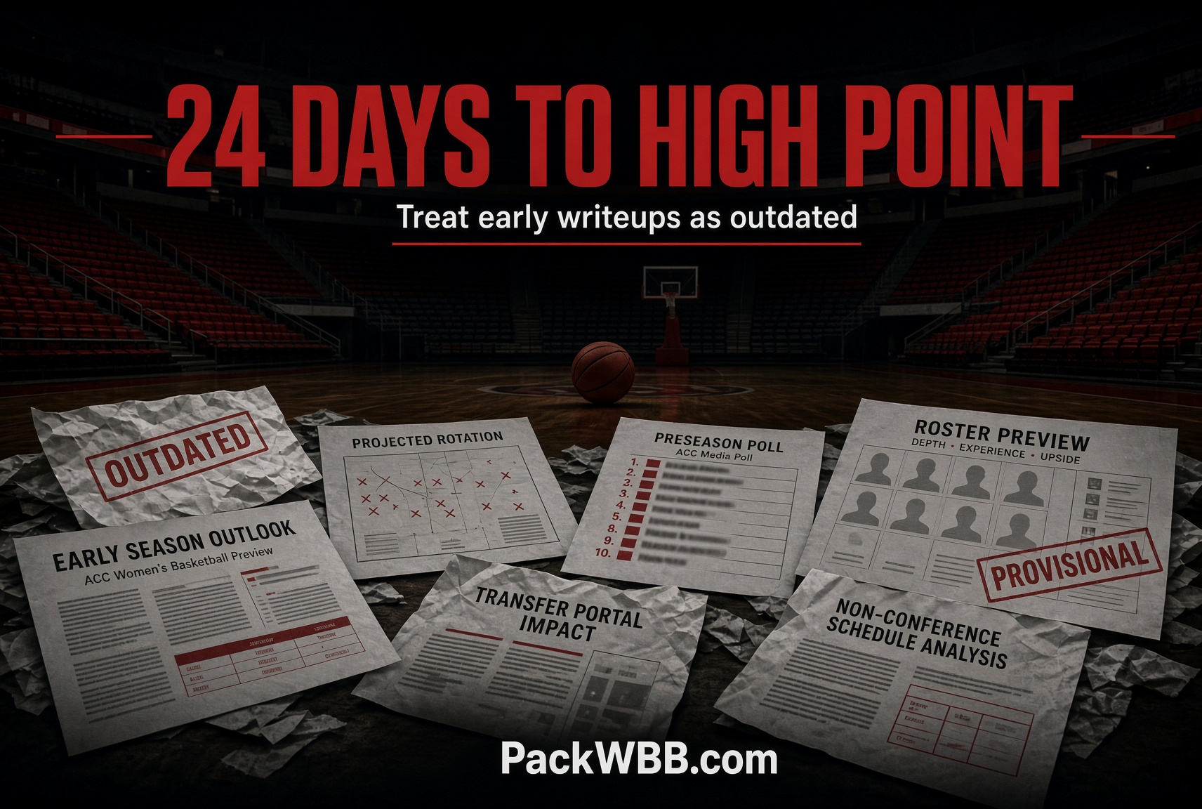 24 Days to High Point #2: Treat Early Writeups as Outdated.
